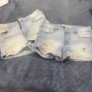 2 Celebrity Pink Jean Shorts